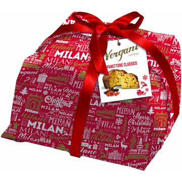 Panettone Vergani Merry Christmas Line Clàssic 1 Kg