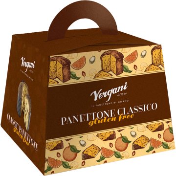 Panettone Vergani Benessere Line Clàssic Sense Gluten 600 Gr