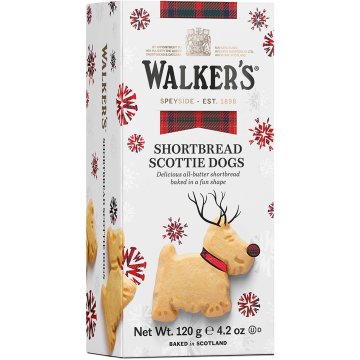 Shortbread Walkers Scottie Dogs 120 Gr