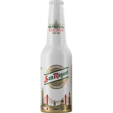 Cerveza San Miguel Botella Aluminio 1/3 Sr