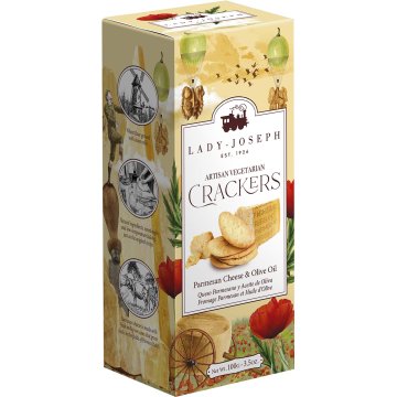 Crackers Lady Joseph Parmesà 100 Gr