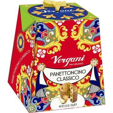 Panettoncino Vergani Sicily Trip Mignon Clàssic 100 Gr