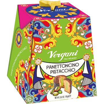 Panettoncino Vergani Sicily Trip Mignon Pistacho 100 Gr