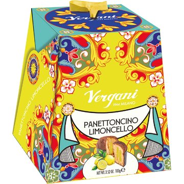Panettoncino Vergani Sicily Trip Mignon Limoncello 100 Gr