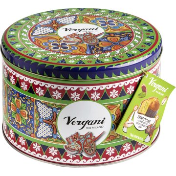 Panettone Vergani Sicily Trip Festuc Llauna 750 Gr