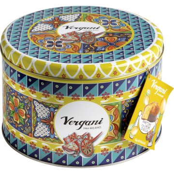 Panettone Vergani Sicily Trip Llimona Sicília Llauna 750 Gr