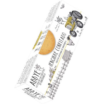 Galletas Abbye Jengibre Confitado 140 Gr