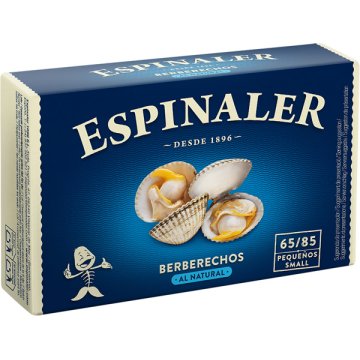 Berberechos Espinaler Al Natural 65/85 Ol-120
