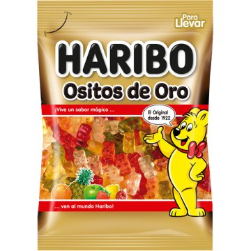 Caramels De Goma Haribo Ossets D'or Bossa 100 Gr