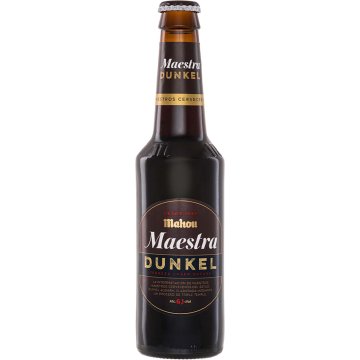 Cervesa Mahou Maestra Dunkel Vidre 33 Cl