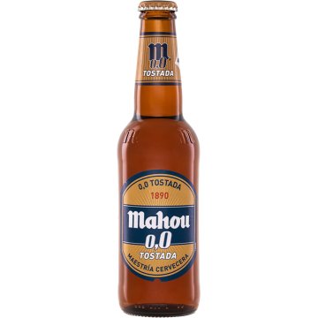 Cervesa Mahou 0.0 Torrada 33 Cl Retornable