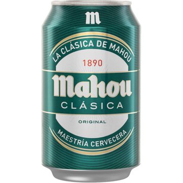 Cerveza Mahou Clásica Lata 33 Cl