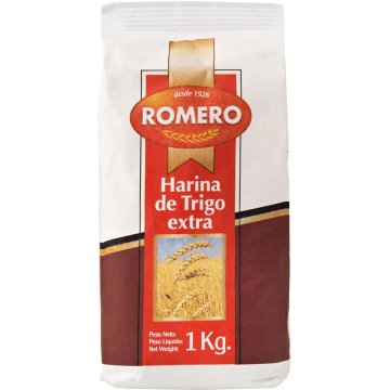 Harina De Trigo Romero Fina Saco 1 Kg