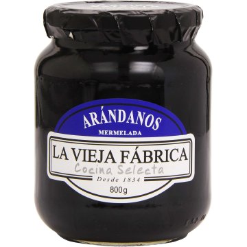 Mermelada La Vieja Fábrica Arandanos 800 Gr