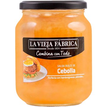 Salsa Dulce La Vieja Fábrica Combina Con Todo Cebolla 800 Gr