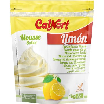 Mousse Calnort Limón En Polvo Doy-pack 1 Kg
