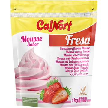 Mousse Calnort Fresa En Polvo Doy-pack 1 Kg