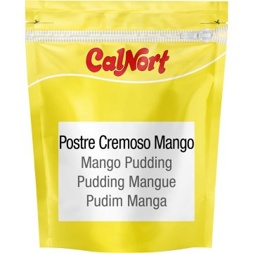 Postre Cremoso Calnort Mango En Polvo Doy-pack 1 Kg