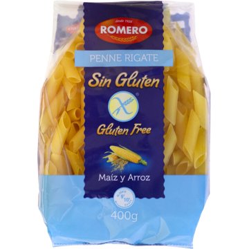 Penne Rigate Romero Sense Gluten 400 Gr