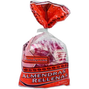 Almendras La Ponderosa Rellenas De Almendra 200 Gr