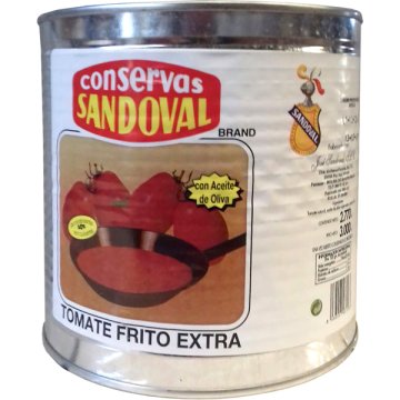 Tomate Conservas Sandoval Casero Aceite Oliva Virgen Extra Frito 3 Kg