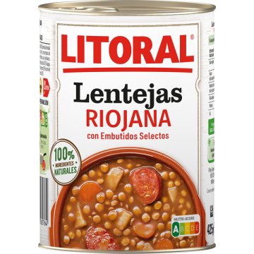 Lentejas Litoral Asturiana 425 Gr
