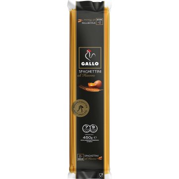 Spaghettini Gallo Huevo 450 Gr