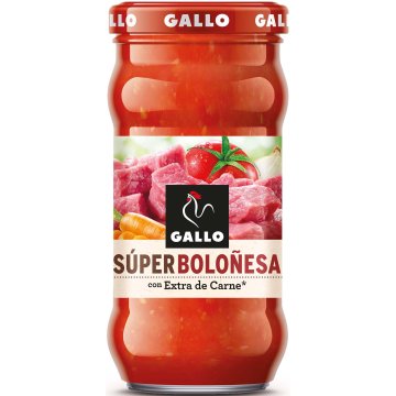 Salsa Gallo Súper Boloñesa Tarro 350 Gr