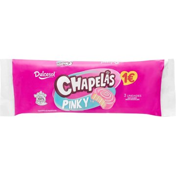 Bescuit Dulcesol Chapelas Pinky Nata Farcits 135 Gr 3 U