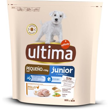 ULTIMA Comida Para Perros Ultima Mini Junior Pollo Seca 800 Gr