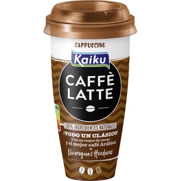 Caffe Latte Kaiku Cappuccino Vaso 230 Ml