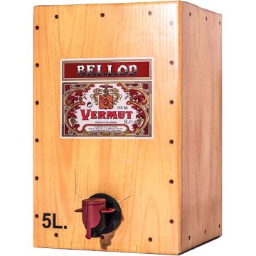 Vermut Bellod Negre Bag In Box 5 Lt