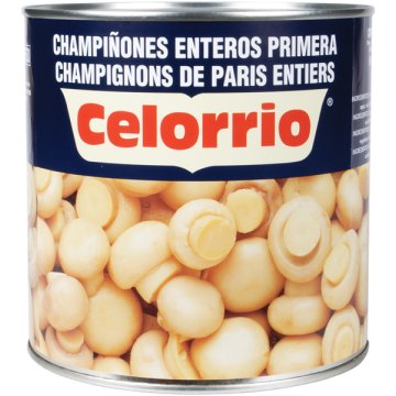 Champiñon Celorrio Entero Lata 3 Kg