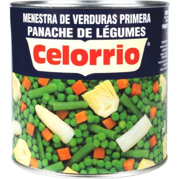 Menestra Celorrio Verduras Lata 3 Kg