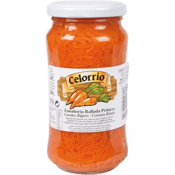 Zanahoria Celorrio Rallada Tarro 500 Gr
