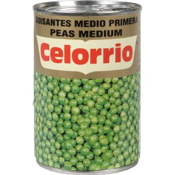 Pèsols Celorrio Fins Llauna 500 Gr