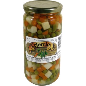 Macedonia De Verduras Celorrio Tarro 1 Kg