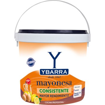 Mayonesa Ybarra Consistente Cubo 3.6 Kg
