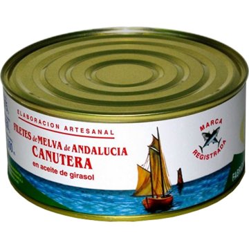 Melva La Tarifeña Canutera En Aceite De Girasol Filetes 0º Lata 1 Kg De Andalucía