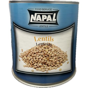 Lentejas Napal Lata 3 Kg