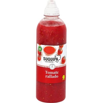 Tomate Suquipa Natural Rallado Botella Plástico 1 Kg