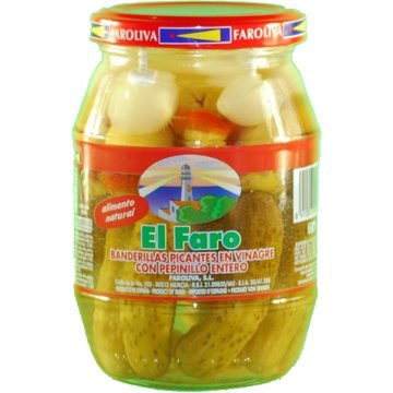 Banderillas Faro Picantes Vidrio 370 Ml