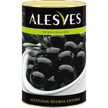 Aceitunas Alesves Negras 240/260 Lata 4.25 Lt