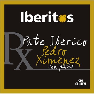 Paté Iberitos Ibèric Pedro Ximénez Amb Panses 70 Gr