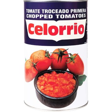Tomate Celorrio Primera Pelado Troceado Lata 5 Kg