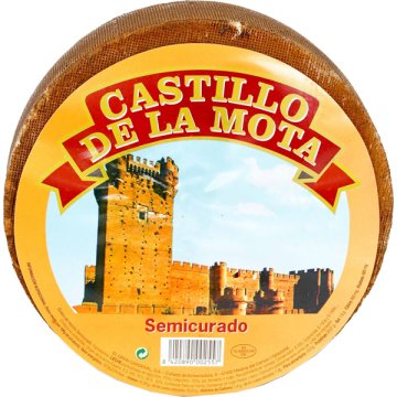 Queso Castillo De La Mota Mezcla Semicurado Rueda