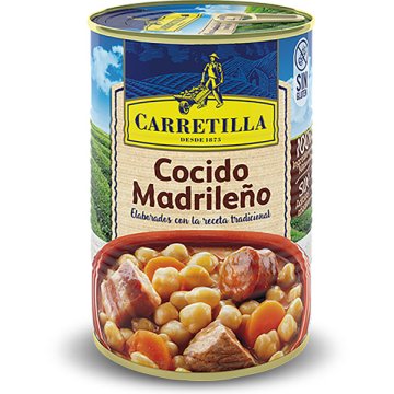 Cocido Carretilla Madrileño Lata 500 Gr