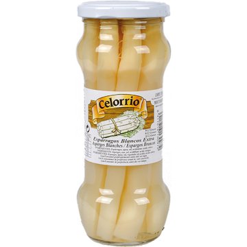 Espàrrecs Celorrio Blancs 9/12 Vidre 500 Gr