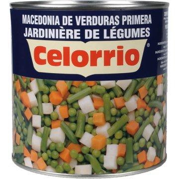 Macedonia Celorrio Verduras Lata 3 Kg