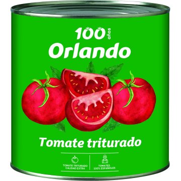 Tomate Orlando Triturado Lata 3 Kg